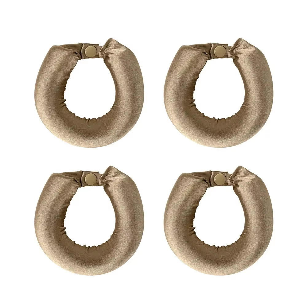 Heatless Hair Curler No Heat Hair Rollers Satin Curling Rod Headband Lazy Curls Soft Curlers Sleeping Flexi Rods Styling Tools