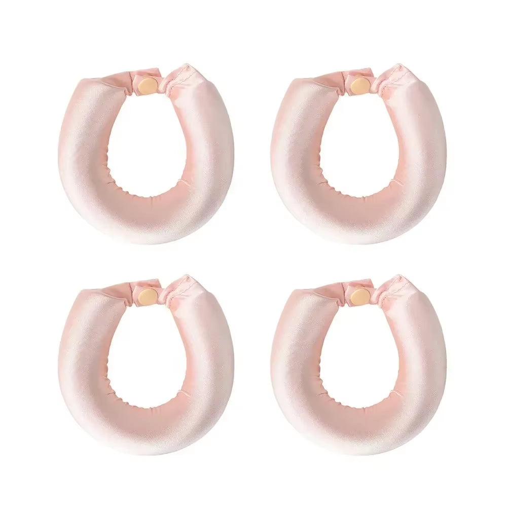 Heatless Hair Curler No Heat Hair Rollers Satin Curling Rod Headband Lazy Curls Soft Curlers Sleeping Flexi Rods Styling Tools